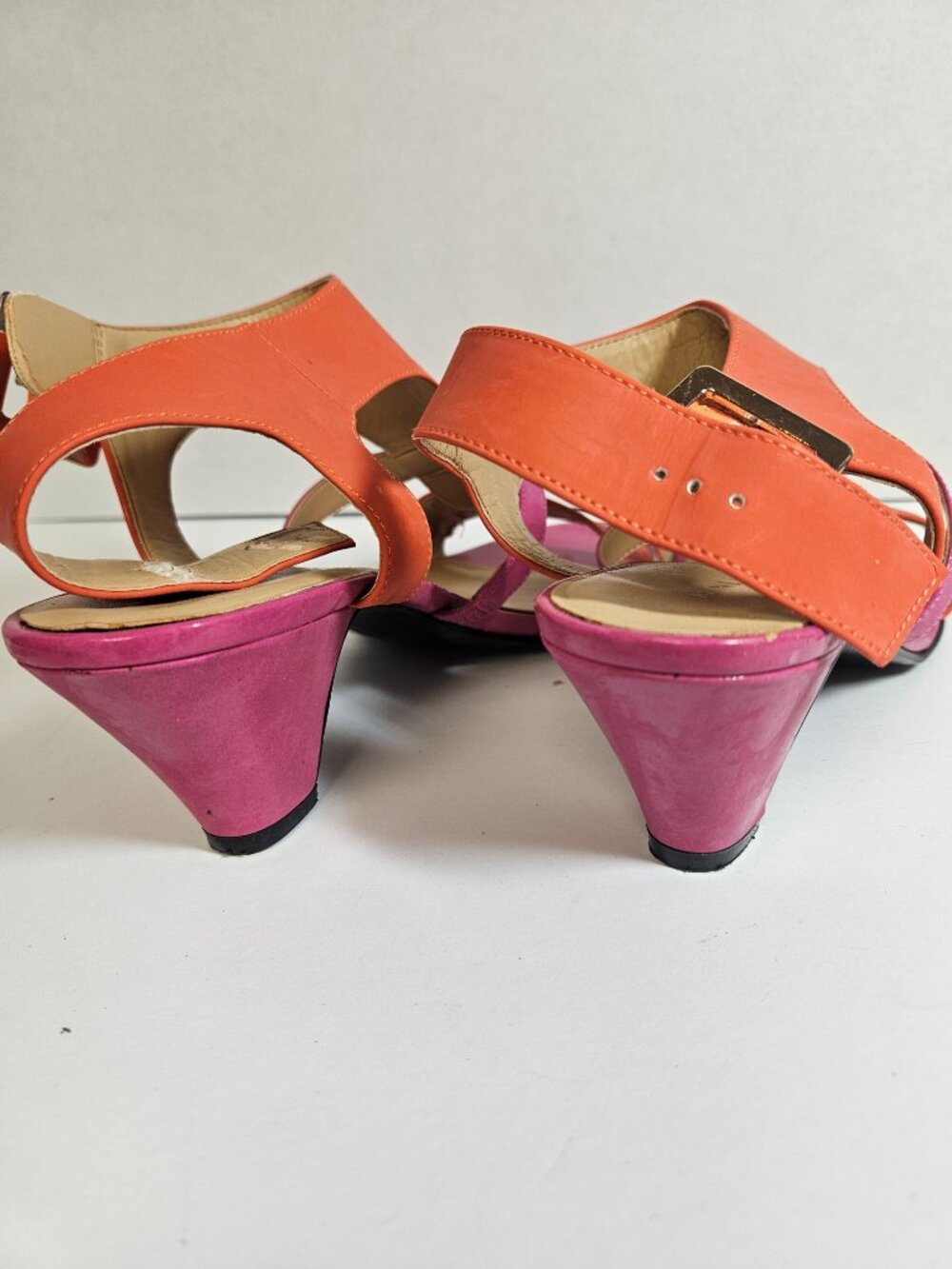 Nine West Patent Leather Sandal Heel - Picture 5 of 16
